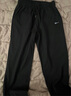回力裤子男秋季宽松休闲裤男简约直筒男裤阔腿裤运动裤长裤黑色XL 实拍图