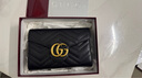 GUCCI古驰GG Marmont系列链带钱包 黑色 均码 实拍图