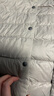 无印良品（MUJI）女式 轻量羽绒便携式 背心 马甲马夹女款冬季内胆保暖女装 浅米色 XL (165/92A) 实拍图