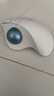 罗技（Logitech）ERGO M575 S无线蓝牙鼠标 无线轨迹球鼠标办公 人体工学鼠标双模 Mac笔记本电脑电池款USB家用鼠标 M575 珍珠白(优联接收器) 实拍图
