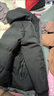 真维斯（JEANSWEST）棉衣男秋冬季大朵绒外套棉服男加厚棉袄子中青年保暖 黑色 M  实拍图