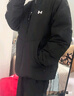 安德玛安德玛男装 出游季纯色时尚保暖连帽羽绒服23600801-001 23600801-001 4XL 实拍图