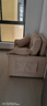 澳诺澜 沙发床两用现代简约可折叠收纳多功能小户型实木推拉伸缩收缩床 1.3米三面椰棕豪华款 棉麻布料【带储物】 实拍图