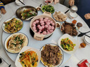 志高（CHIGO）白色大理石纹暖菜板带火锅加热板热菜板2025新款保温板电磁炉家用圆形餐桌转盘多功能 【90CM电陶炉3000W】电动旋转+大理石纹白 实拍图