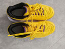 YONEX尤尼克斯羽毛球鞋yy男女同款训练透气缓震SHB101CR 黄紫 36 实拍图
