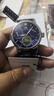 上海牌手表男自动机械表 星期日历夜光国表时尚多功能飞轮男表礼物924 升级版-【蓝盘】 全刻度夜光 双历飞轮 实拍图