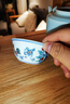 宁封窑 景德镇手绘大明成化斗彩鸡缸杯品茗杯功夫茶杯具陶瓷主人杯套杯 鸡缸杯套组 实拍图