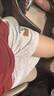 曼迪尚新款运动短裤男女夏季美式休闲跑步五分中裤潮牌直筒大码篮 小高K162杏色 2XL 【135-150斤】 实拍图