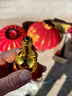 哈骆顿（HALODN）植绒灯笼大门挂的2025新款大红灯笼室外免接线led灯灯笼新年装饰 60#不带灯【适合整排挂】 37cm 【流苏吊坠，插电-感光随心选】 实拍图