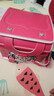 coulomb/库仑书包小学生日本进口书包儿童护脊大容量一到六年级几何款 玫红粉边儿童书包 实拍图
