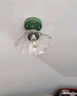 雷士（NVC） 欧美式客厅餐厅吊灯现代简约创意极简餐桌床头小吊灯具灯饰 铃兰 单头田园风吊灯【带光源】 实拍图