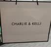 CHARLIE&KELLI小c&k女包2026新款包包女士马鞍包斜挎单肩包女生情人节生日礼物 米白 实拍图
