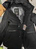 皮尔卡丹（pierre cardin）轻奢高档冬季男士鹅绒羽绒服连帽可脱卸内胆外套加厚中长款派克服 黑色 L 175(115-130斤) 实拍图