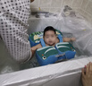 swimbobo儿童6个月-3岁宝宝防侧翻防呛水免充气腋下圈泳圈救生圈K7906B 实拍图