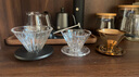 泰摩 冰瞳手冲咖啡滤杯 V60通用咖啡过滤器 滴滤咖啡过滤杯 标准版00号便携款【透明滤杯】 实拍图