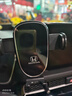 松占本田11代思域雅阁CRV皓影型格XRV缤智专用汽车载屏幕导航手机支架 机械夹紧灵动款支架-黑色-可横屏 2022-2025款本田11代思域/型格-9寸屏 实拍图