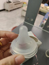 贝亲（Pigeon）奶嘴新生婴儿宽口径奶嘴第3代自然实感启衔硅胶奶嘴 M号 3-6月 2只装 实拍图