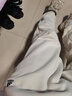 adidas情侣款加绒加厚直筒束脚运动裤男女阿迪达斯官方轻运动 矾土棕 M 实拍图
