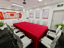布将军 定制会议室桌布长方形加厚绒布台布商务办公展厅乒乓球台桌裙套 暗红色 定制专拍 实拍图