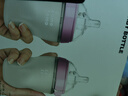 可么多么（como tomo）宝宝奶瓶新生儿 宽口硅胶奶瓶防摔 250ml*2 粉色 (3-6月) 实拍图