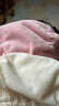 韩版秋冬蕾丝绒布短款防污袖套可爱成人学生上班家用干活护袖头女 小结边纯色：粉色 实拍图