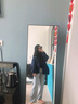 unisunny孕尚孕妇裤子运动裤春夏外穿大码宽松直筒束脚两穿卫裤孕期高腰休闲裤 浅灰【春秋款】 M【建议90～115斤】 实拍图