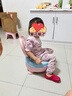 世纪宝贝（babyhood）儿童马桶坐便器 婴幼儿便盆男女宝宝小孩座便器尿桶抽屉便糟 【推荐】PU软垫 红(赠马桶刷） 实拍图