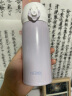 膳魔师（THERMOS）保温杯大容量水杯儿童男女士杯子情侣不锈钢生日礼物定制刻字JNL 316L不锈钢-丁香紫- 350ml 实拍图