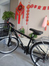飞鸽（FG FLYING PIGEON）全轴承自行车城市通勤代步碟刹变速减震成人男女学生复古老式单车 黑色飞鸽专用变速 26寸 24速 实拍图