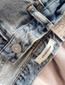 moussy【热销爆款】裤王新款直筒水洗毛边牛仔裤010GAS11-5440 蓝色 XS 实拍图