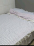 俞兆林水洗棉床上四件套公主风花边被套床单宿舍床上用品三件套四季通用 韩式花边-奶油蓝格-亲肤透气 2.0m床单款四件套-被套200x230cm 实拍图