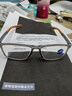 鹏境时尚老花眼镜防蓝光运动防滑男女通用轻柔耐磨便携老花眼镜 茶橘色 350度建议70-74岁 实拍图