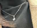 周六福（ZLF） S925银饰项链女百搭简约无吊坠银饰素链子O字链配饰 素链40cm 实拍图