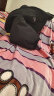 卡图弛美式复古棒球服外套男春季ootd穿搭情侣飞行员夹克衫潮牌上衣男装 黑色 XL 实拍图