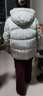 森马（Semir）轻松羽绒|x超级植物羽绒服女中长款防水oversize连帽101723113048 实拍图