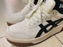 亚瑟士ASICS男鞋女鞋运动休闲鞋复古篮球鞋百搭板鞋 COURT MZ 米白色/黑色 39 实拍图