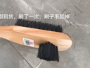 金鸡（GOLDEN ROOSTER）鞋油黑色无色油真皮保养油猪毛刷擦鞋工具鞋油套装护理鞋蜡鞋油 1黑色1无色+皮鞋刷+抛光布 实拍图