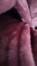 猫人【三层夹棉】中老年妈妈睡衣女士睡衣女冬季开衫家居服烟紫3XL 实拍图