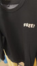 JEANSWEST LIFE真维斯加绒卫衣男加厚冬季保暖圆领打底衫潮牌小字母无帽外套男 实拍图