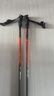 雪上飞（SNOWFAVOR）  双板滑雪杖铝合金杖高山滑雪杖一对XSF-XZ-01 红色 110 实拍图