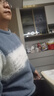 啄木鸟（TUCANO）毛衣男秋冬季加厚保暖针织衫男士潮流半高领毛线衣男装 灰色 2XL  实拍图