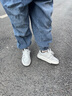 森馬（senma）男鞋2025秋冬新款青少年运动休闲国潮鞋子男士轻便小白鞋百搭板鞋 108白黑 39 实拍图