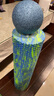 JOINFIT 泡沫轴 肌肉放松按摩滚轴 健身训练普拉提瑜伽柱foam roller 蓝绿小浮点60cm 赠筋膜球 实拍图