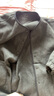 无印良品（MUJI）女式抓绒开衫 女士睡衣上衣可外穿外套 单件家居服秋冬长袖女装 炭灰色 M（160/84A） 实拍图
