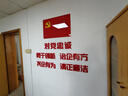 木蔻党建文化墙贴定制公开栏党员活动室布置支部宣传主题3D背景墙设计 主推工艺（按客服报价下单） 实拍图
