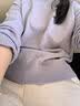 佐丹奴极细针织衫女软糯时尚斜破骨半高领套头针织毛衣女13354689 实拍图