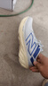 NEW BALANCE NB1080 v13官方运动鞋男鞋夏季舒适透气运动缓震专业跑步鞋 浅蓝色 M1080L13 标准鞋楦D 41.5 (男款脚长26cm) 实拍图