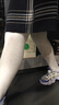 浪莎打底裤女春秋季薄绒外穿棉竖条螺纹美腿一体连裤袜修身显瘦丝袜女 实拍图