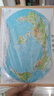 3D凹凸立体世界地形图套装（立体地形图+地形政区双面填充地图+世界拼图） 实拍图