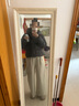 太平鸟女装羽绒服连帽泡芙冬保暖面包服外套 黑色1短款 M 实拍图